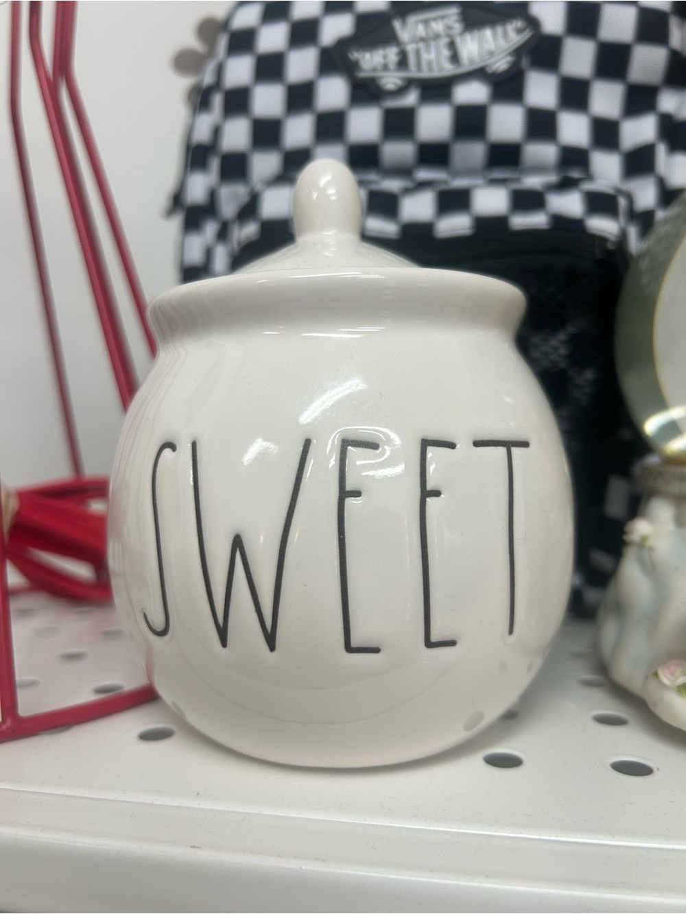 RAE DUNN - White 'SWEET' Canister
